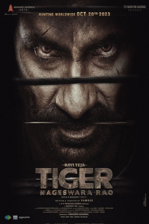 Tiger Nageshwara Rao (2023) ORG Hindi Dubbed 480p 720p & 1080p [Hindi ORG] HDRip ESub | Full Movie
