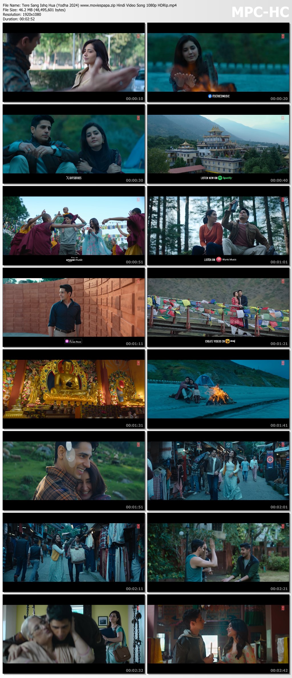 Tere Sang Ishq Hua Yodha 2024 www.moviespapa.zip Hindi Video Song 1080p HDRip.mp4 thumbs