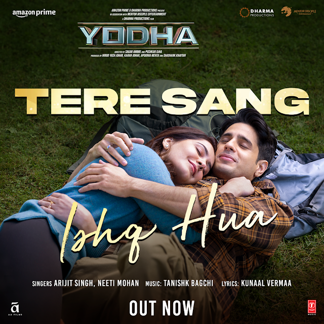 Tere Sang Ishq Hua (Yodha 2024) 1080p HDRip Hindi Video Song [45MB]