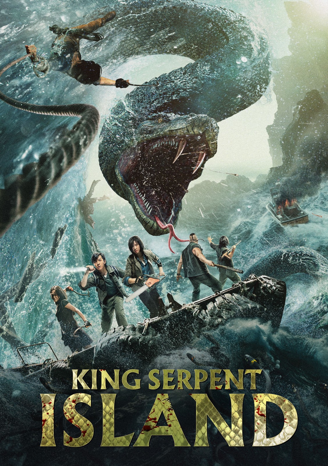 King Serpent Island 2021 Hindi ORG Dual Audio 1080p | 720p | 480p HDRip ESub Download