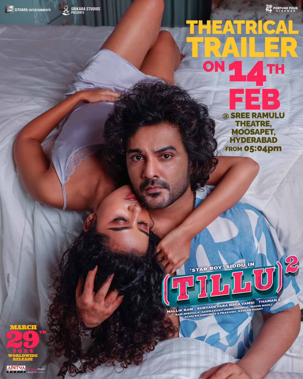 Tillu Square (2024) 480p HDTS Full Telugu Movie [500MB]