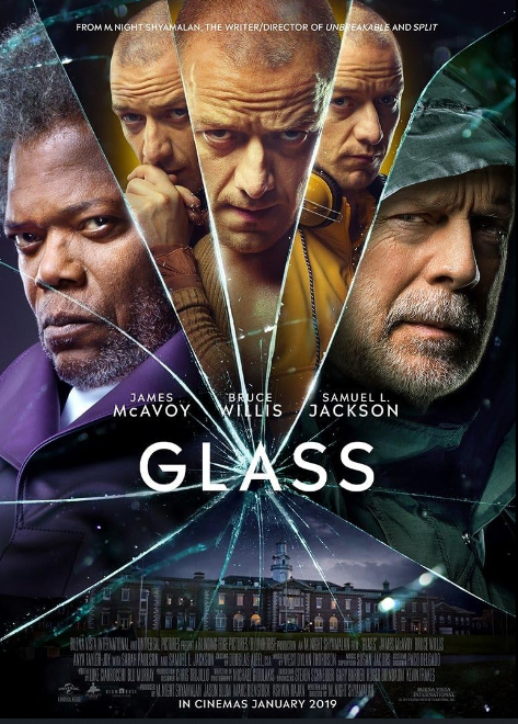 Glass (2019) 480p BluRay Hindi Dual Audio Movie ESubs [450MB]