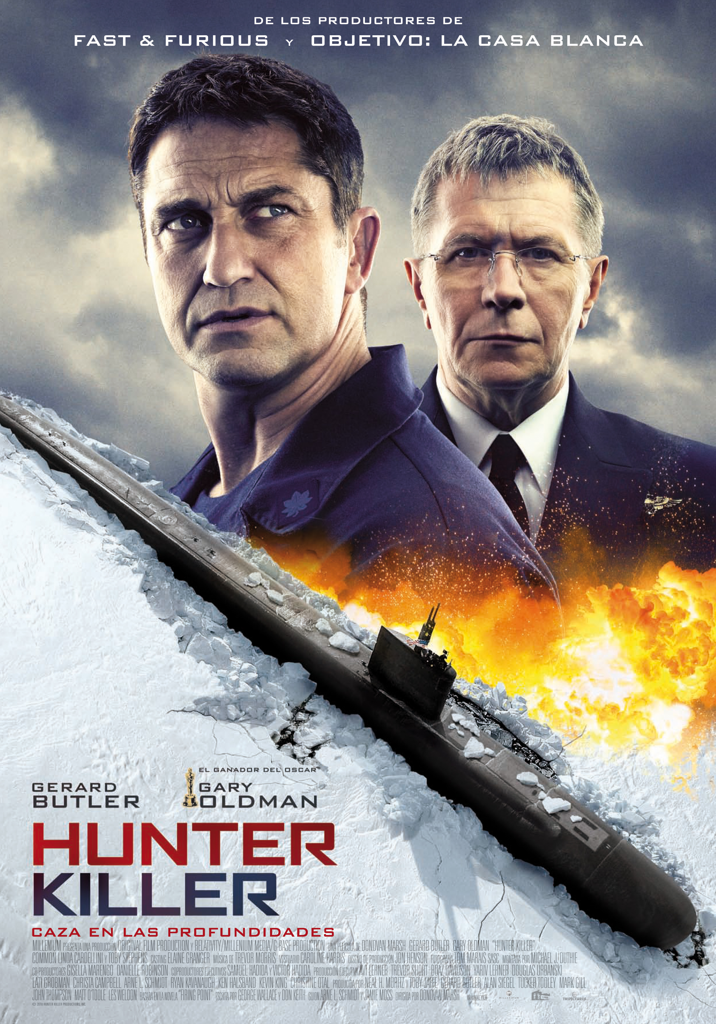 Hunter Killer 2018 Hindi Dual Audio 1080p | 720p | 480p BluRay Download