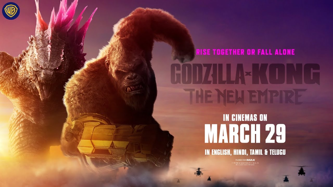 Godzilla x Kong The New Empire 2024 Hindi ORG Dual Audio 1080p | 720p | 480p HDRip ESub Download