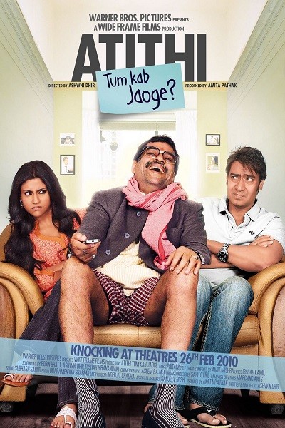 Atithi Tum Kab Jaoge (2010) 480p HDTVRip Full Hindi Movie [400MB]