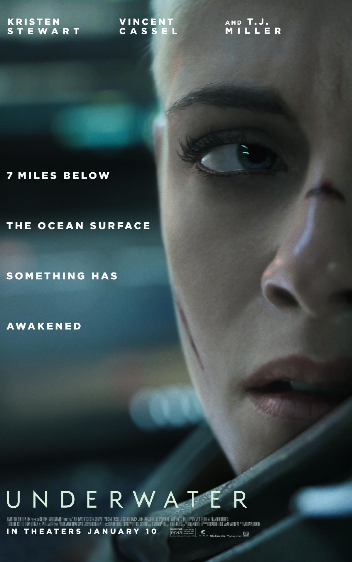 Underwater (2020) 480p BluRay Hindi ORG Dual Audio Movie ESubs [350MB]