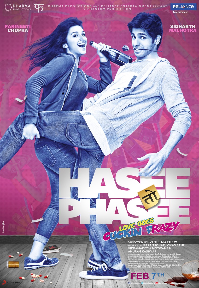 Hasee Toh Phasee (2014) 720p BluRay Full Hindi Movie ESubs [1.3GB]