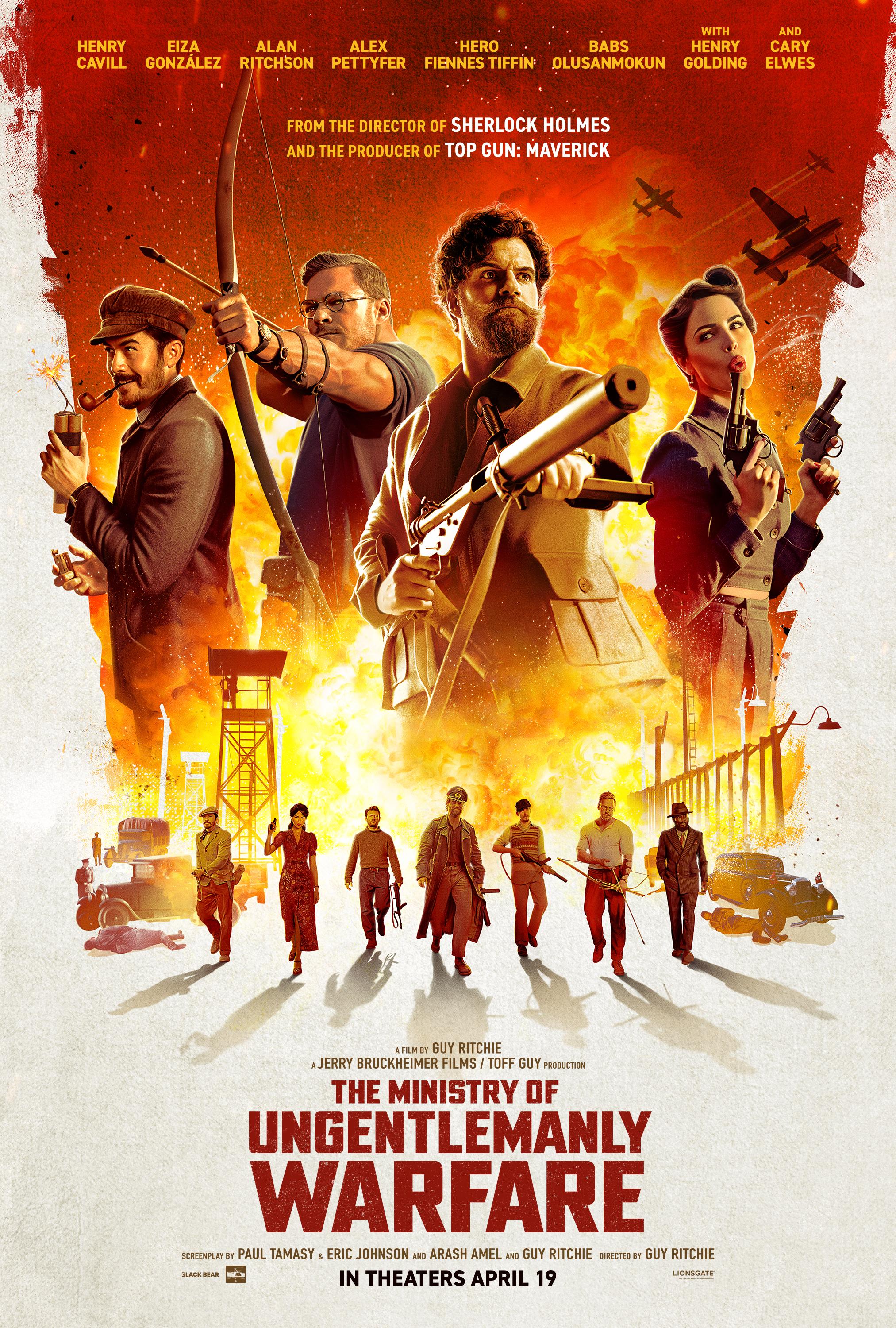 The Ministry of Ungentlemanly Warfare (2024) 1080p HDRip Full English Movie ESubs [2.1GB]