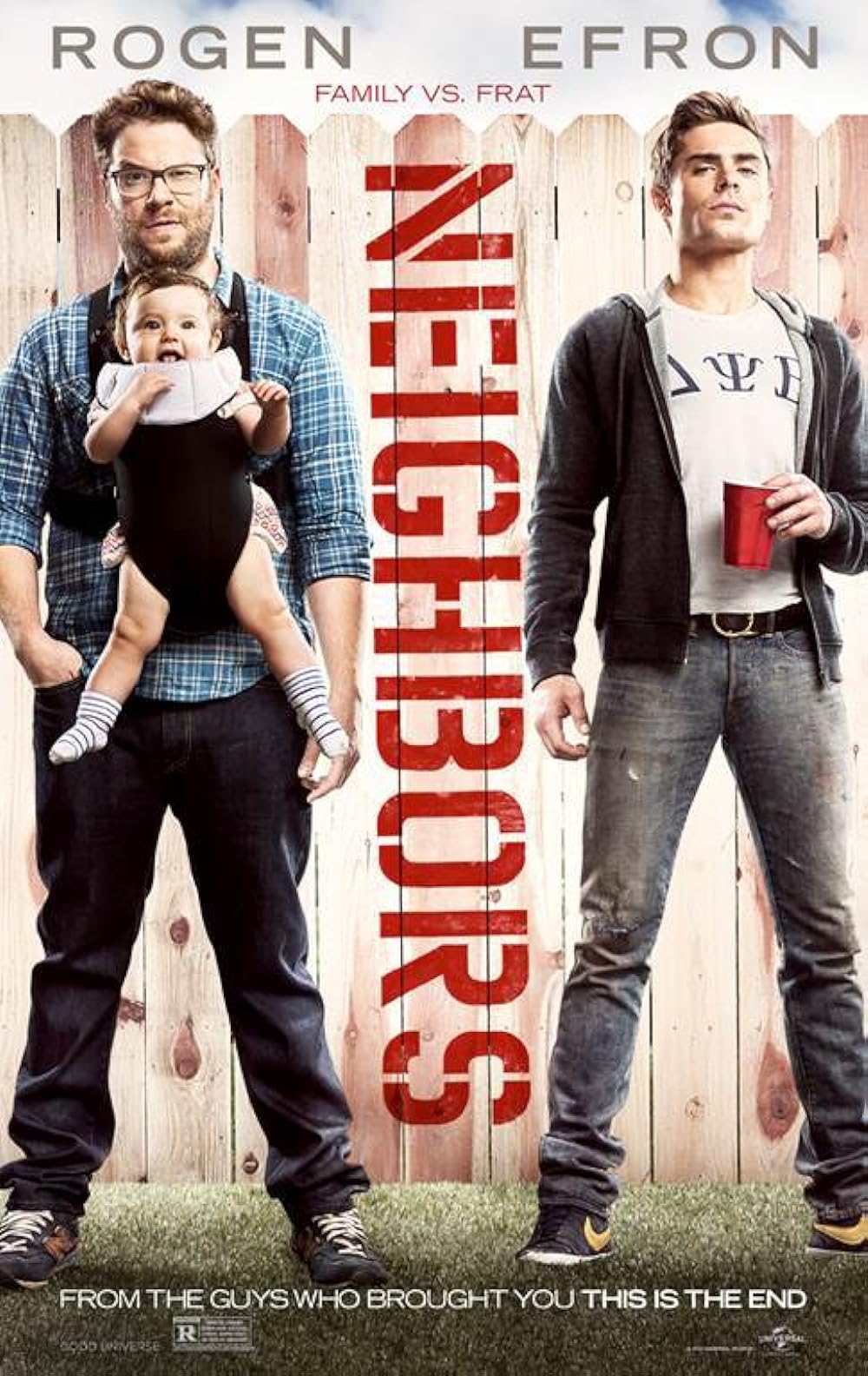 Neighbors (2014) 480p BluRay Hindi ORG Dual Audio Movie ESubs [400MB]