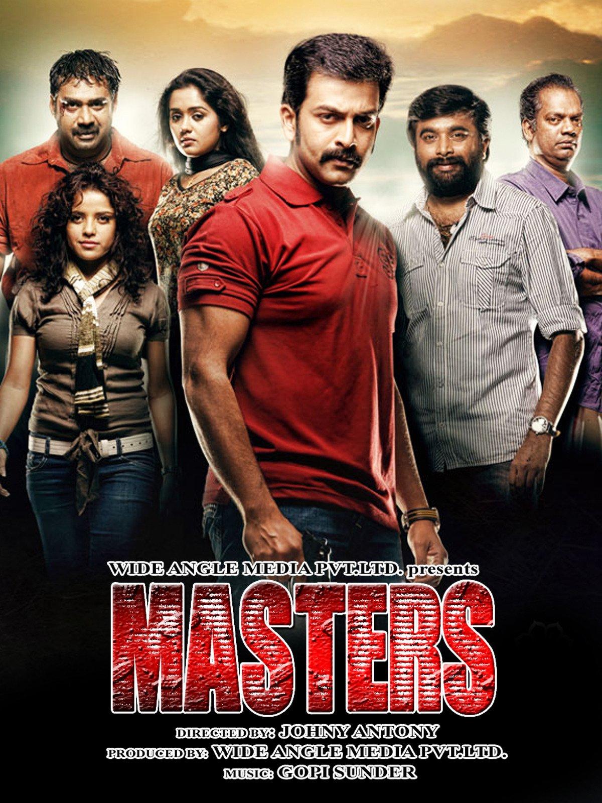 Masters (2012) 480p HDRip Hindi ORG Dual Audio Movie UNCUT ESubs [500MB]