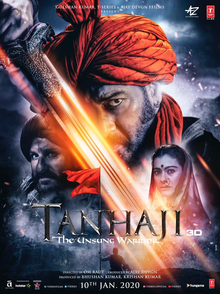 Tanhaji The Unsung Warrior (2020) 480p HDRip Full Hindi Movie ESubs [550MB]