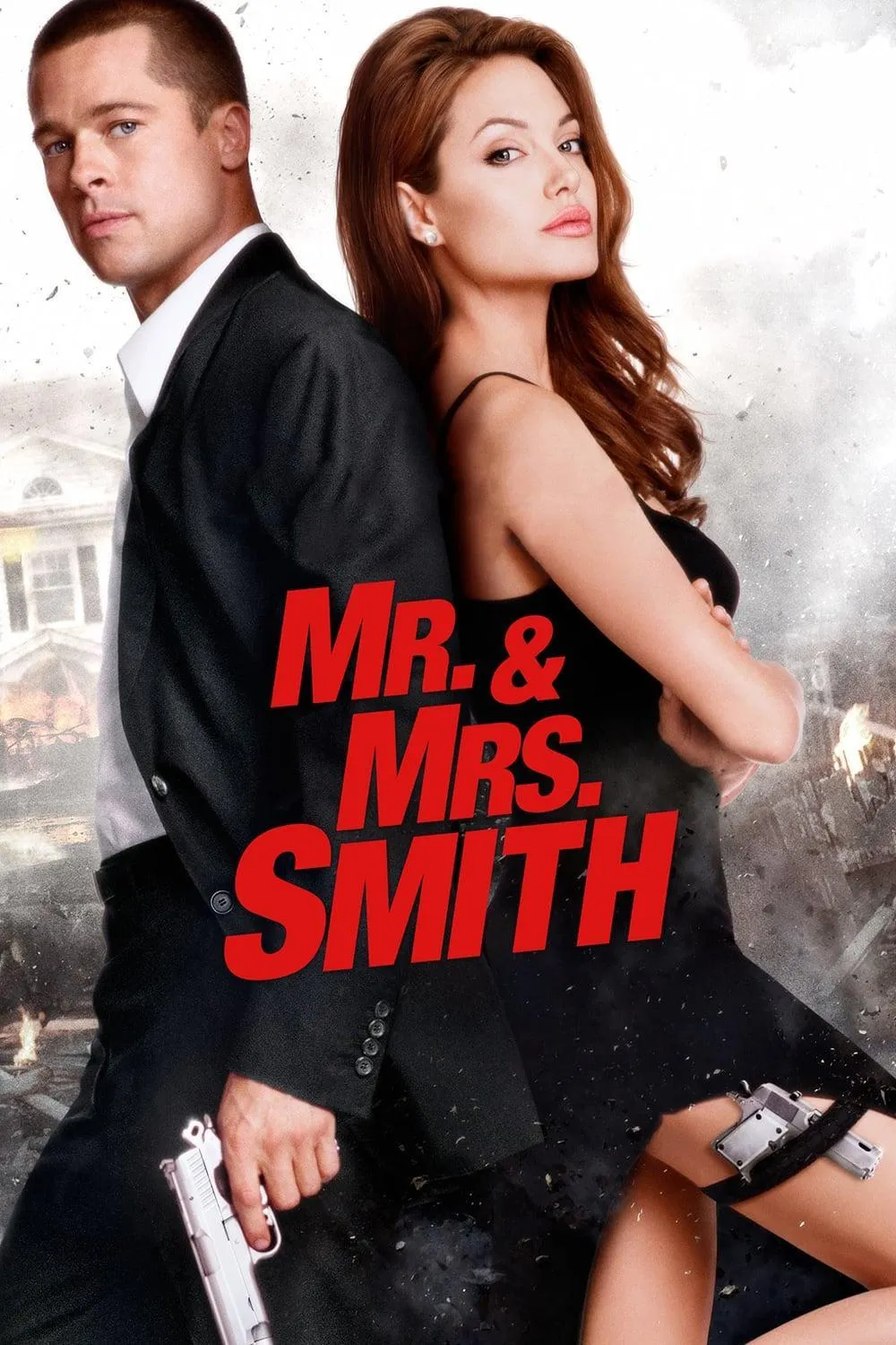 Mr. Mrs. Smith (2005) 1080p BluRay Hindi ORG Dual Audio Movie ESubs [2.3GB]