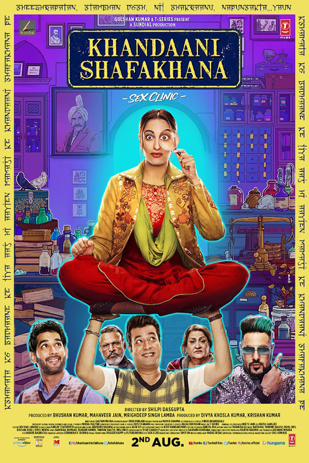 Khandani Shafakhana (2019) 480p HDRip Full Hindi Movie ESubs [450MB]