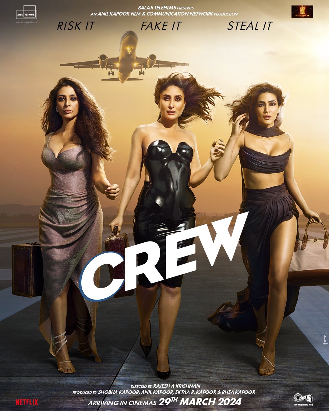 Crew 2024 Hindi 1080p | 720p | 480p HDRip ESub Download