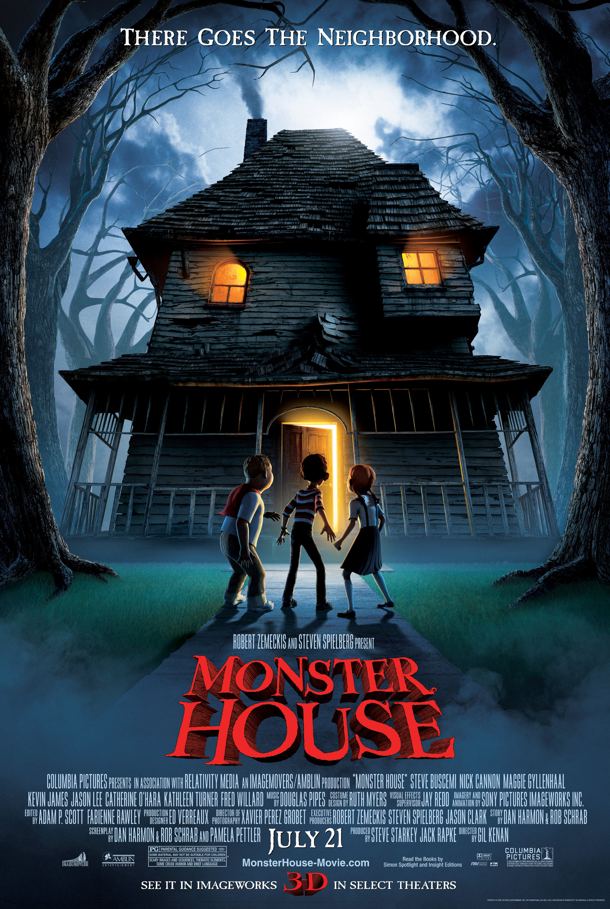 Monster House 2006 Hindi ORG Dual Audio 1080p | 720p | 480p BluRay ESub Download