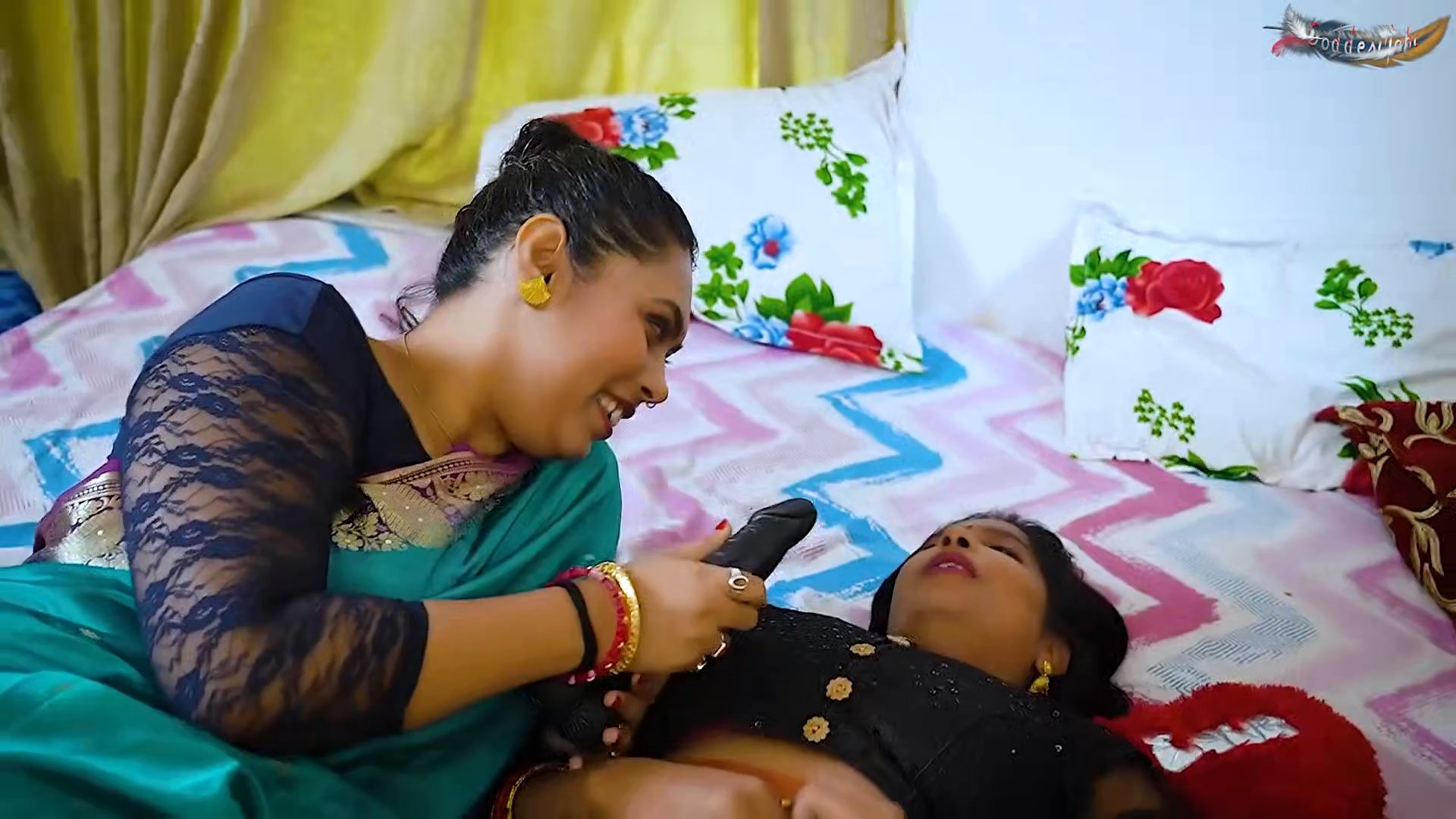 Desi Two Bhabhi Hardcore Masti with Debar Full Movie Threesome ~ GoddessMahi.ts snapshot 01.31.589