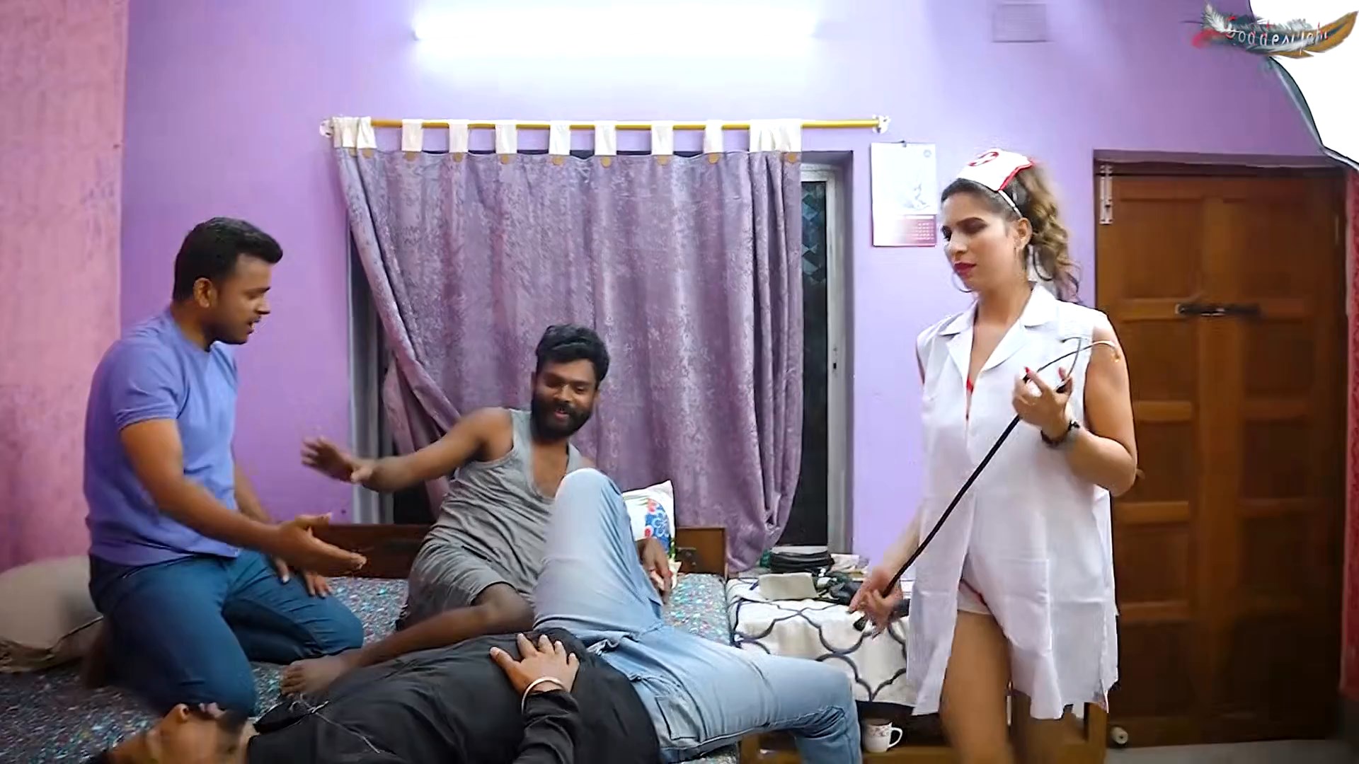 Young Lady Doctor Hardcore Fuck with Her Three Patients ~ Uncutmasala.ts snapshot 04.30.631