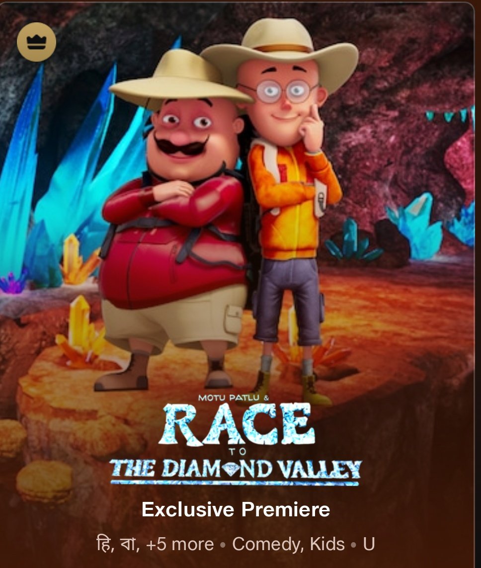 Motu Patlu & The Race to the Diamond Valley (2024) 480p HDRip Full Hindi Cartoon Movie [200MB]