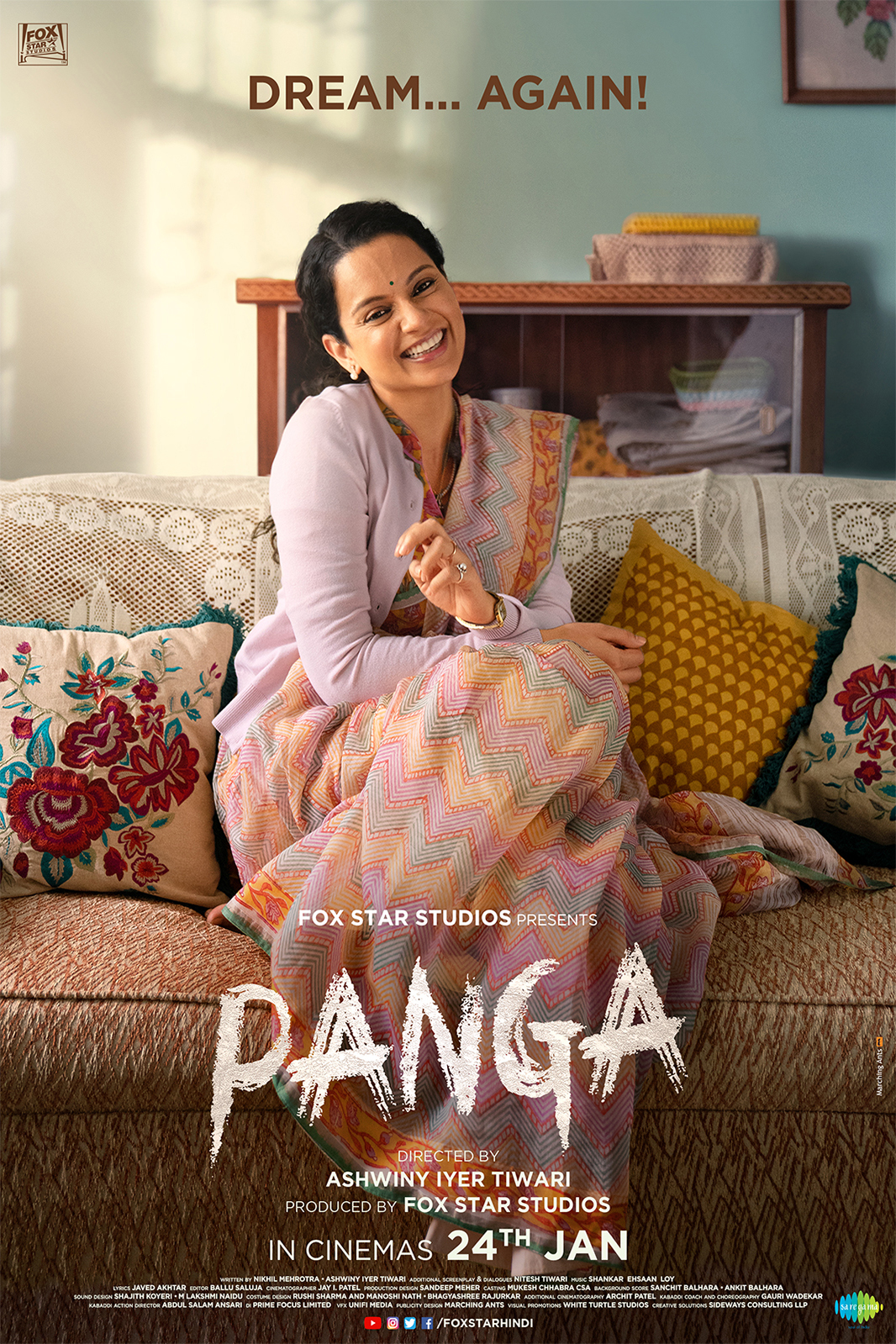 Panga 2020 Hindi Movie 1080p | 720p | 480p HDRip ESub Download