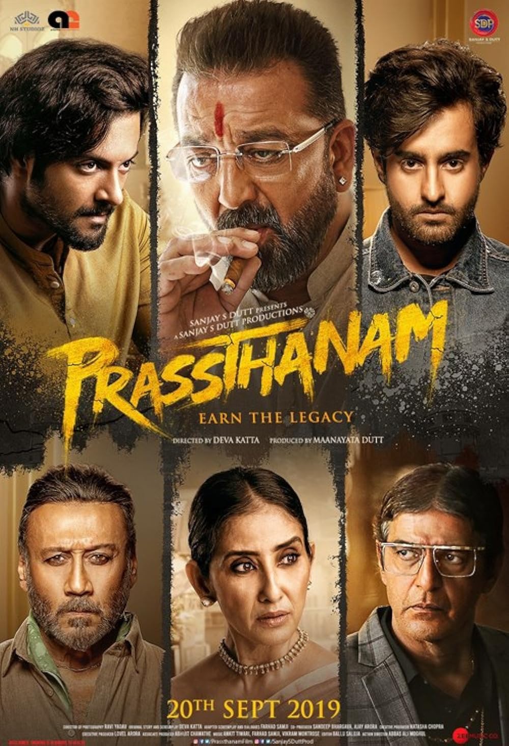 Prassthanam (2019) 480p HDRip Full Hindi Movie ESubs [400MB]