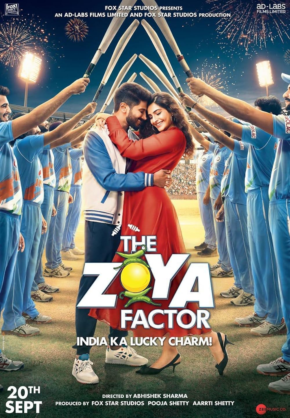 The Zoya Factor 2019 Hindi 1080p | 720p | 480p HDRip ESub Download
