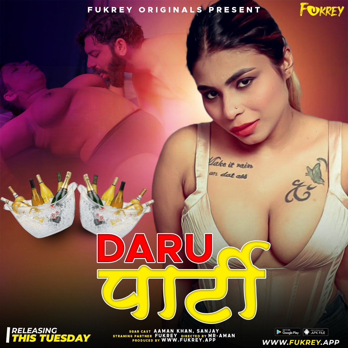 Daru Party (2024) S01E01 720p HDRip Fukrey Hindi Web Series [200MB]