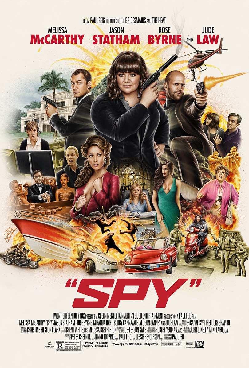 Spy 2015 UNRATED Hindi ORG Dual Audio 1080p | 720p | 480p BluRay ESub Download