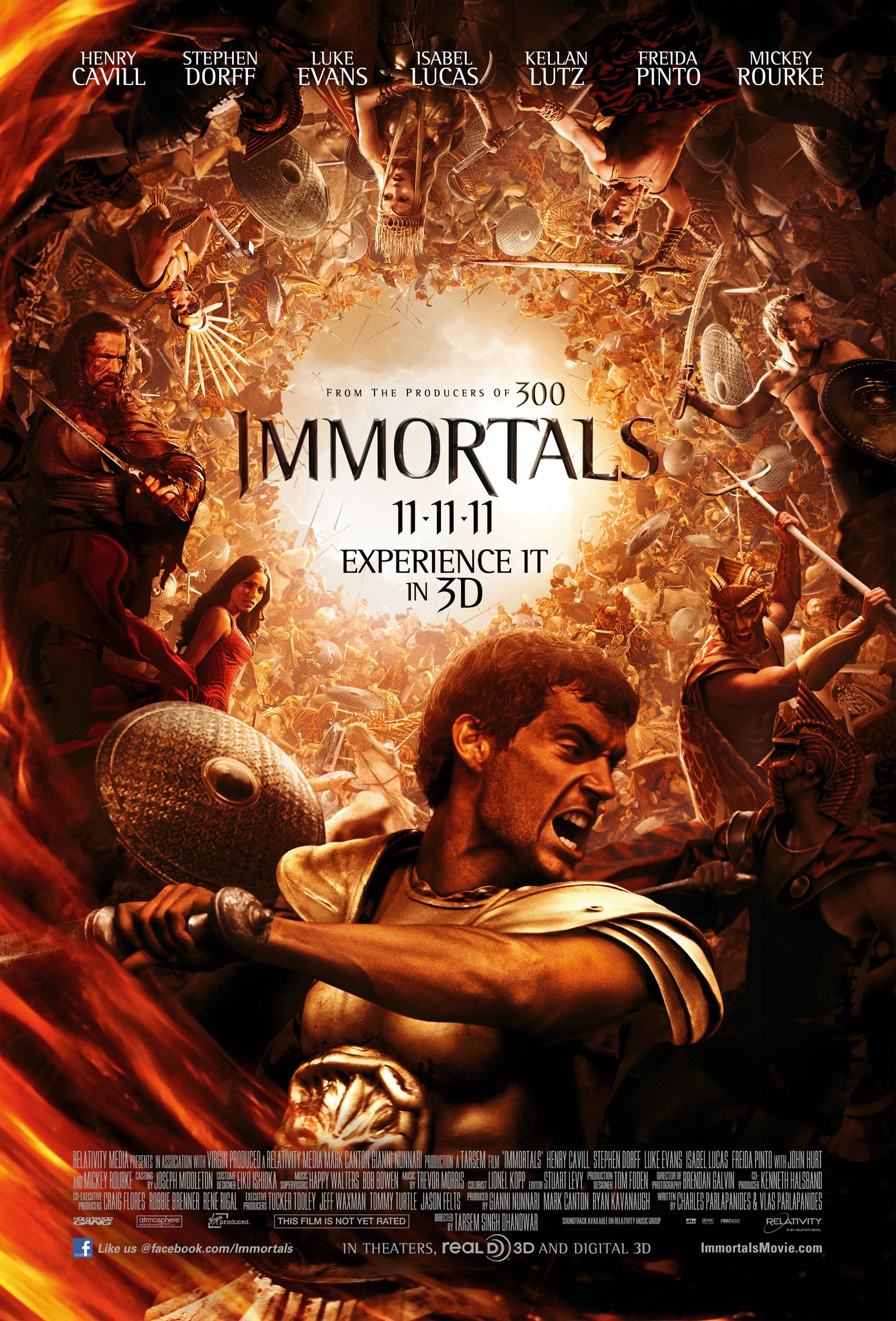 Immortals (2011) 480p BluRay Hindi ORG Dual Audio Movie ESubs [450MB]