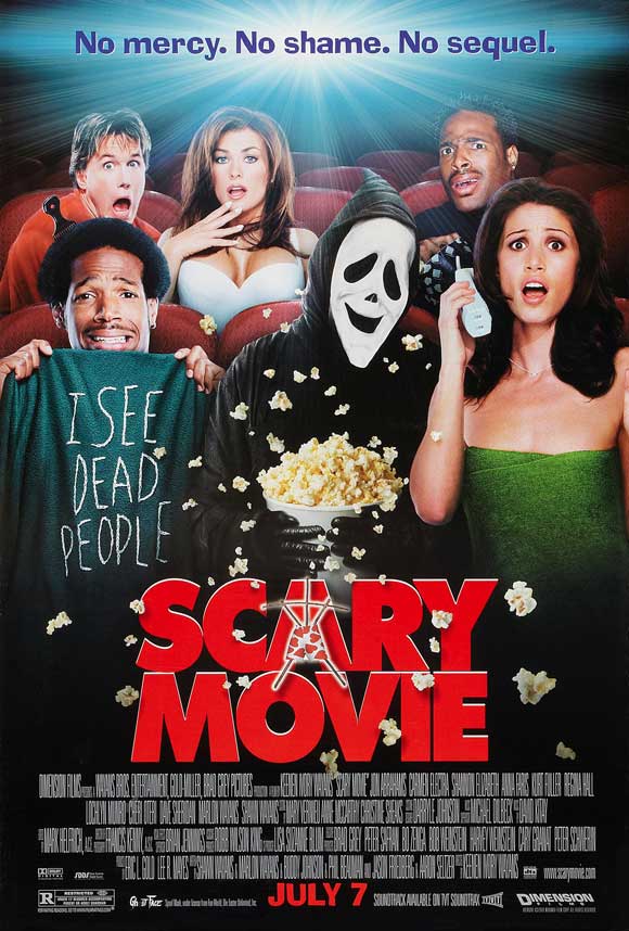 Scary Movie (2000) 480p BluRay Hindi ORG Dual Audio Movie ESubs [350MB]