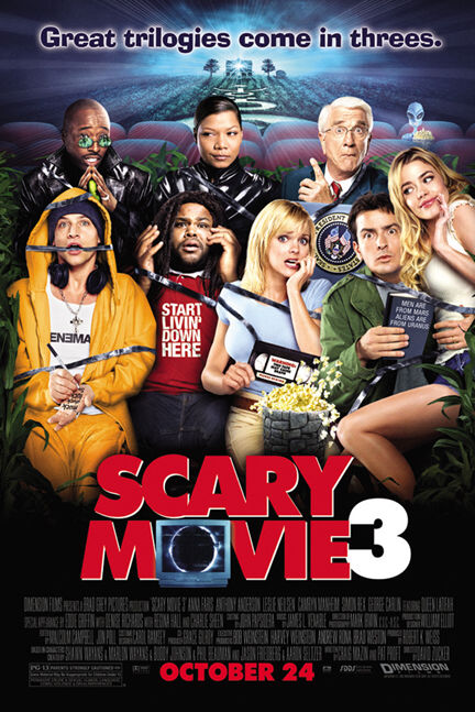 Scary Movie 3 (2003) 480p BluRay Hindi ORG Dual Audio Movie UNRATED [300MB]