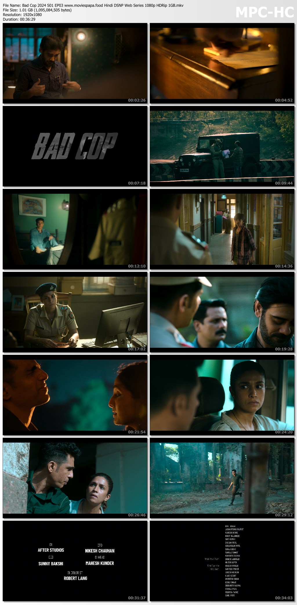 Bad Cop 2024 S01 EP03 Hindi DSNP Web Series 1080p | 720p HDRip Download