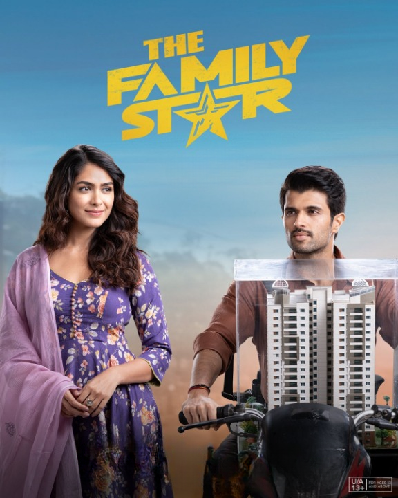 The Family Star (2024) 480p HDRip ORG Hindi Dubbed Movie [400MB]