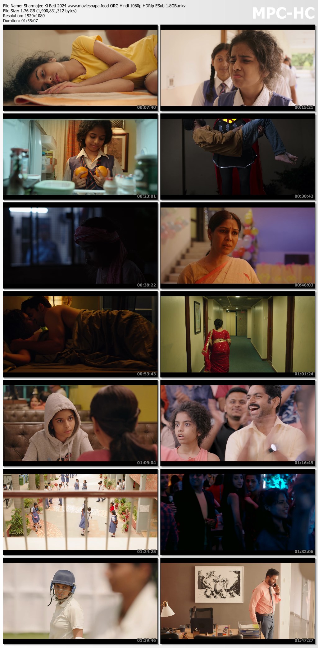 Sharmajee Ki Beti 2024 Hindi 1080p | 720p | 480p HDRip ESub Download