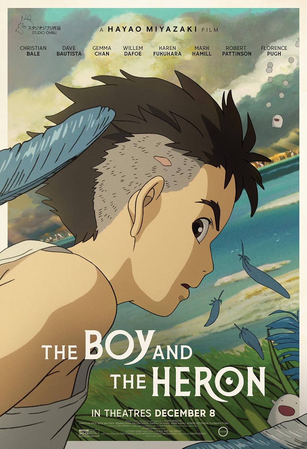 The Boy and the Heron (2023) 480p HDRip English Dual Audio Movie [450MB]