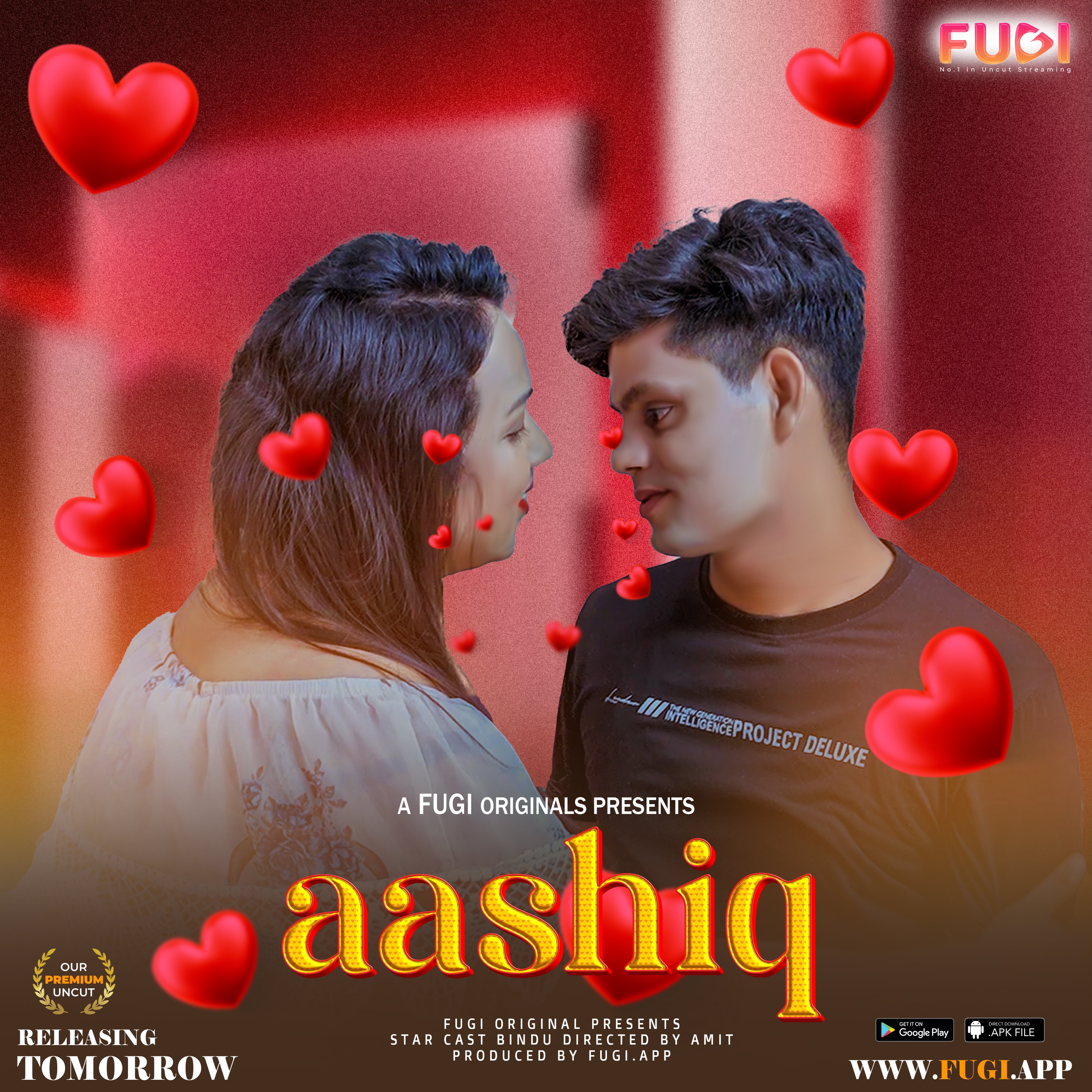 Aashiq (2024) 720p HDRip Fugi App Originals Hindi UNCUT Web Series [300MB]