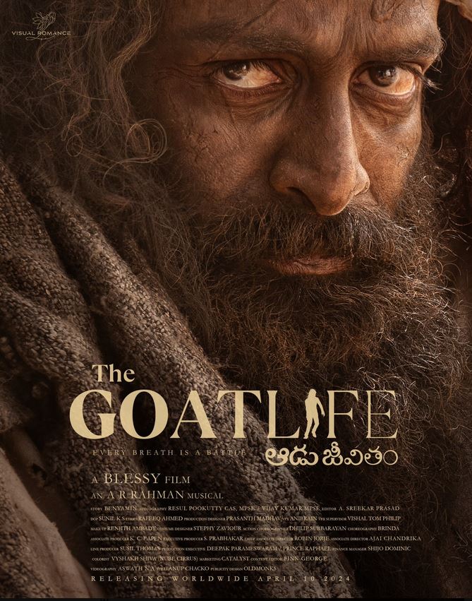 Aadujeevitham – The Goat Life (2024) 1080p HDRip Hindi ORG Dual Audio Movie ESubs [1.9GB]