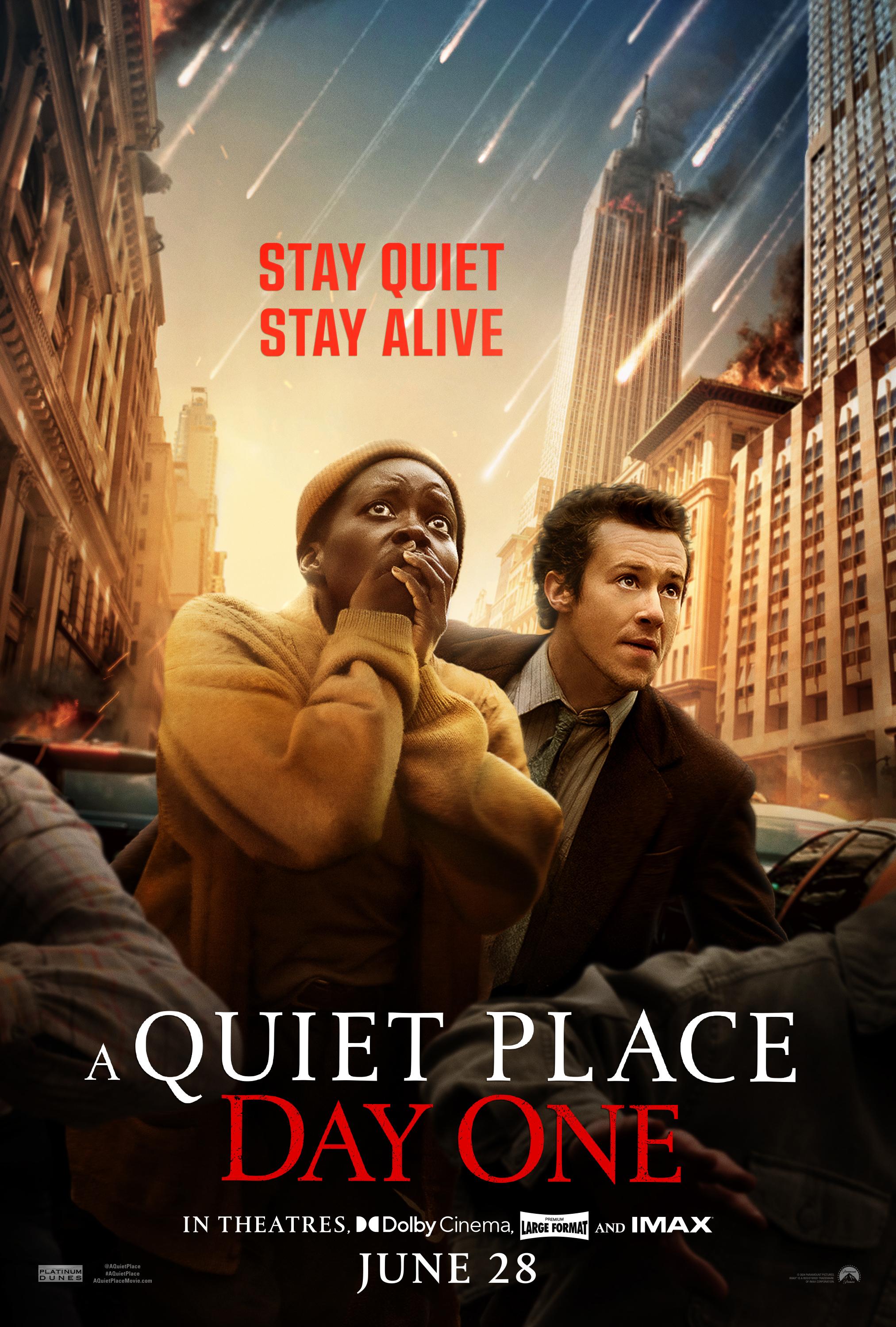 A Quiet Place Day One (2024) 480p HDRip Hindi ORG Dual Audio Movie ESubs [350MB]