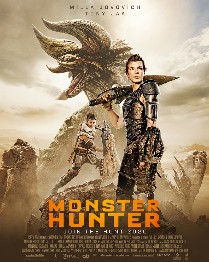 Monster Hunter 2020 Hindi ORG Dual Audio 1080p | 720p | 480p BluRay ESubs Download