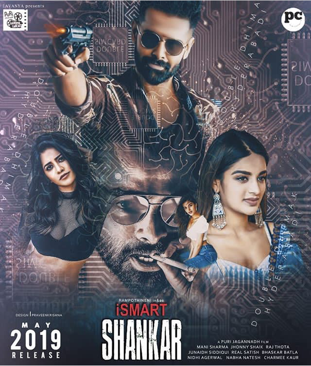 iSmart Shankar (2019) 1080p HDRip Hindi Dual Audio Movie UNCUT ESubs [2.2GB]