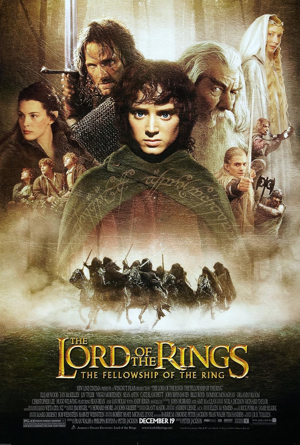 The Lord of the Rings The Fellowship of the Ring 2001 Hindi Dual Audio EXTENDED 1080p , 720p , 480p BluRay ESub