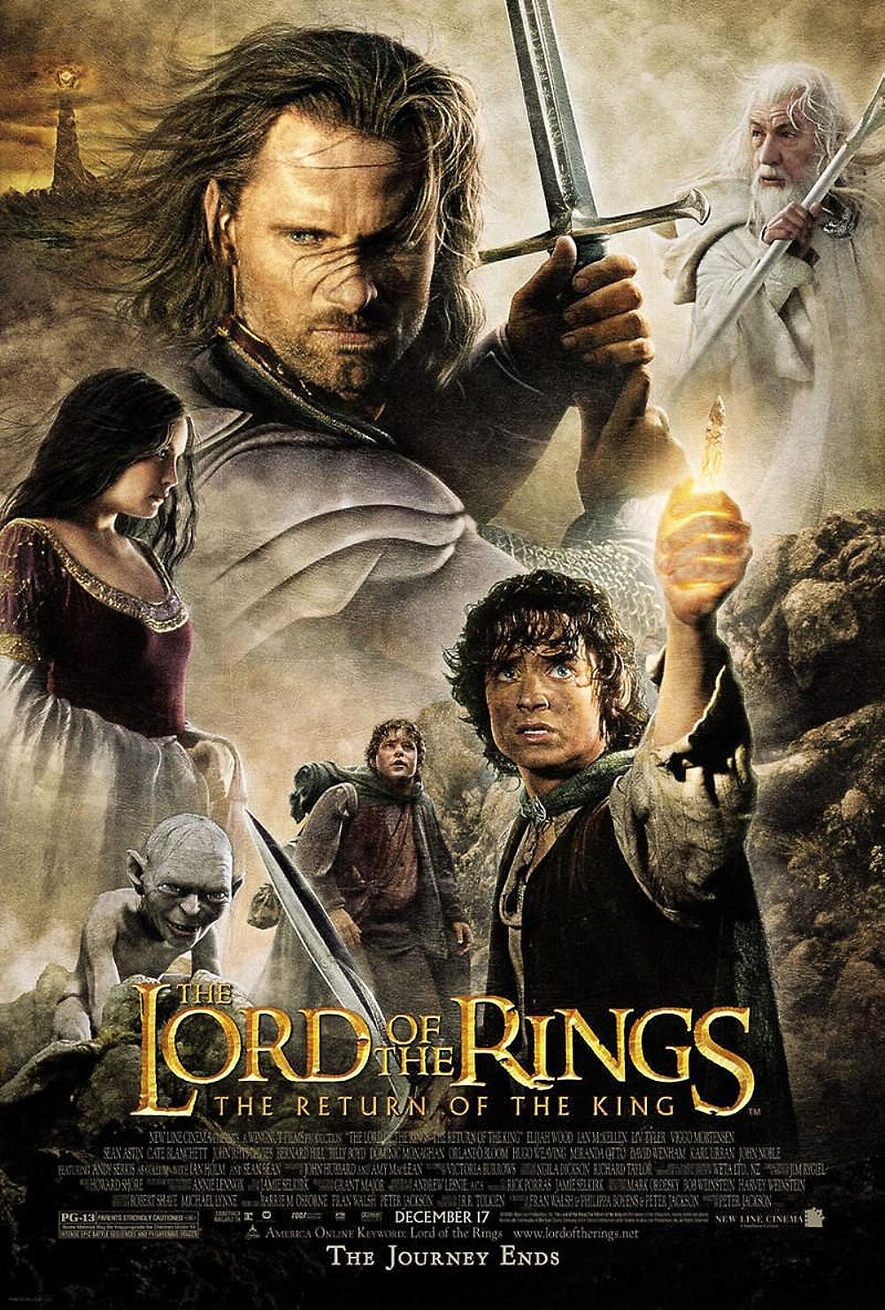 The Lord of the Rings – The Return of the King (2003) 480p BluRay Hindi Dual Audio Movie EXTENDED ESubs [950MB]