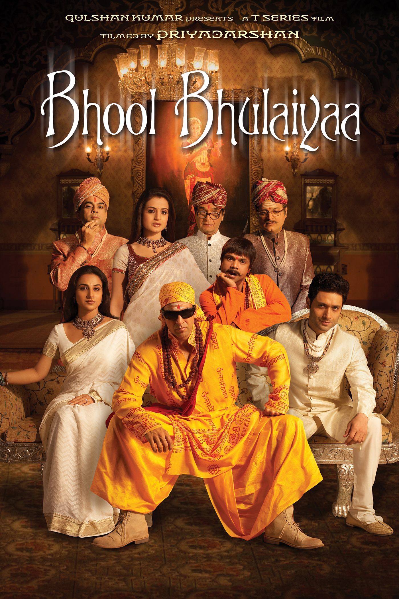 Bhool Bhulaiyaa (2007) 480p BluRay Full Hindi Movie ESubs [650MB]