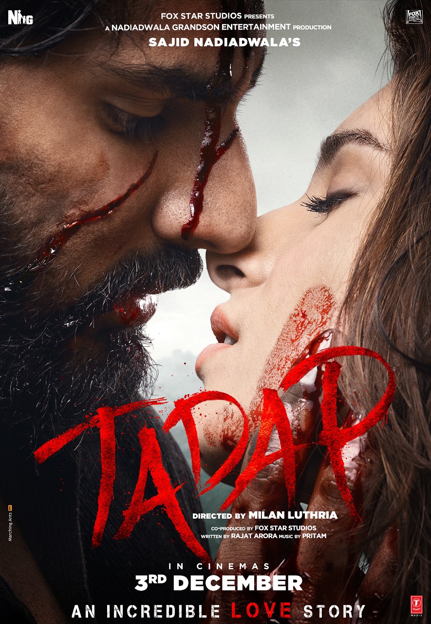 Tadap 2021 Hindi ORG Full Movie HDRip | 1080p | 720p | 480p | ESubs Free Download Full Movie