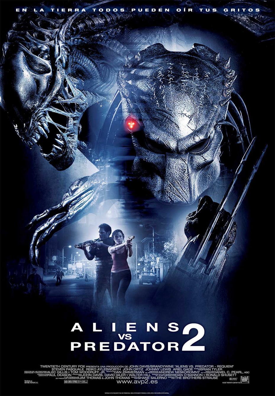 Aliens vs Predator – Requiem (2007) 480p BluRay Hindi Dual Audio Movie MSubs [450MB]