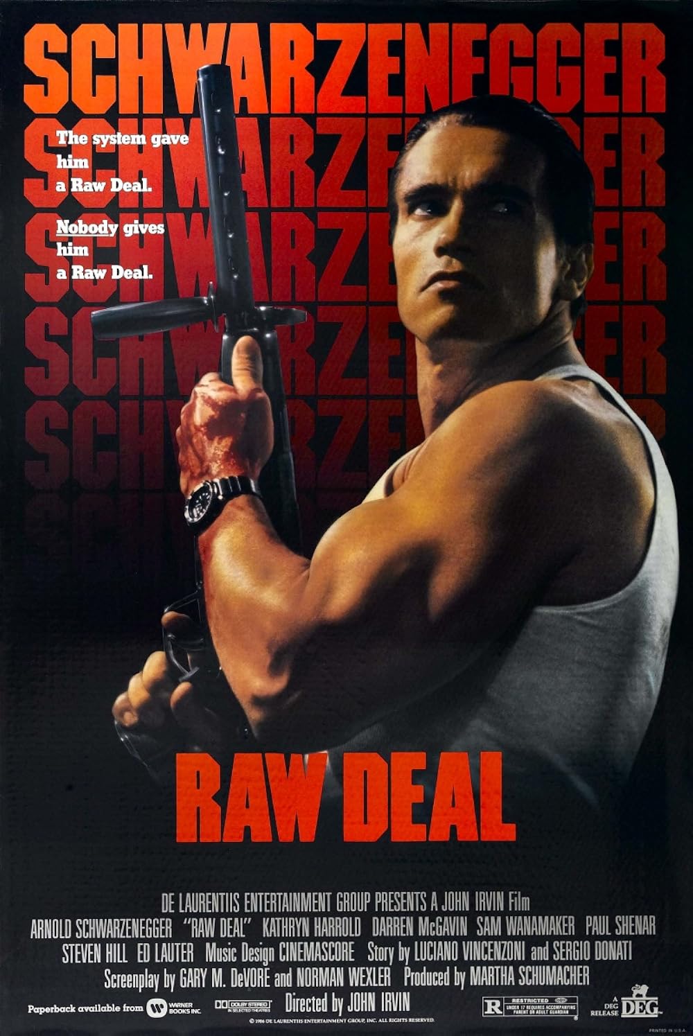 Raw Deal 1986 Hindi ORG Dual Audio 1080p | 720p | 480p BluRay ESubs Download