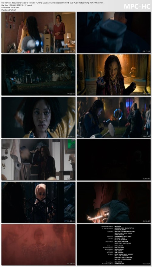 A Babysitter s Guide to Monster Hunting (2020) www.moviespapa.my Hindi Dual Audio 1080p HDRip 1.9GB 