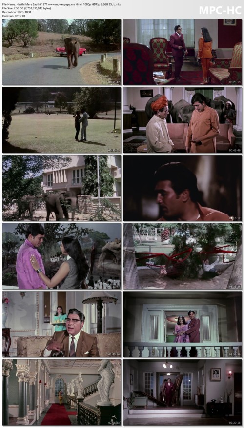 Haathi Mere Saathi 1971 www.moviespapa.my Hindi 1080p HDRip 2.6GB ESub.mkv thumbs