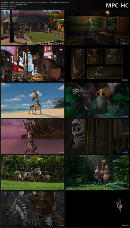 Madagascar (2005) www.moviespapa.my Hindi Dual Audio 1080p BluRay 1.9GB ESub.mkv thumbs