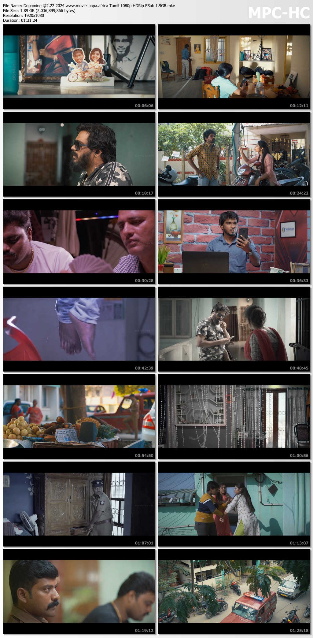 Dopamine @2.22 2024 Tamil 1080p | 720p | 480p HDRip ESub Download