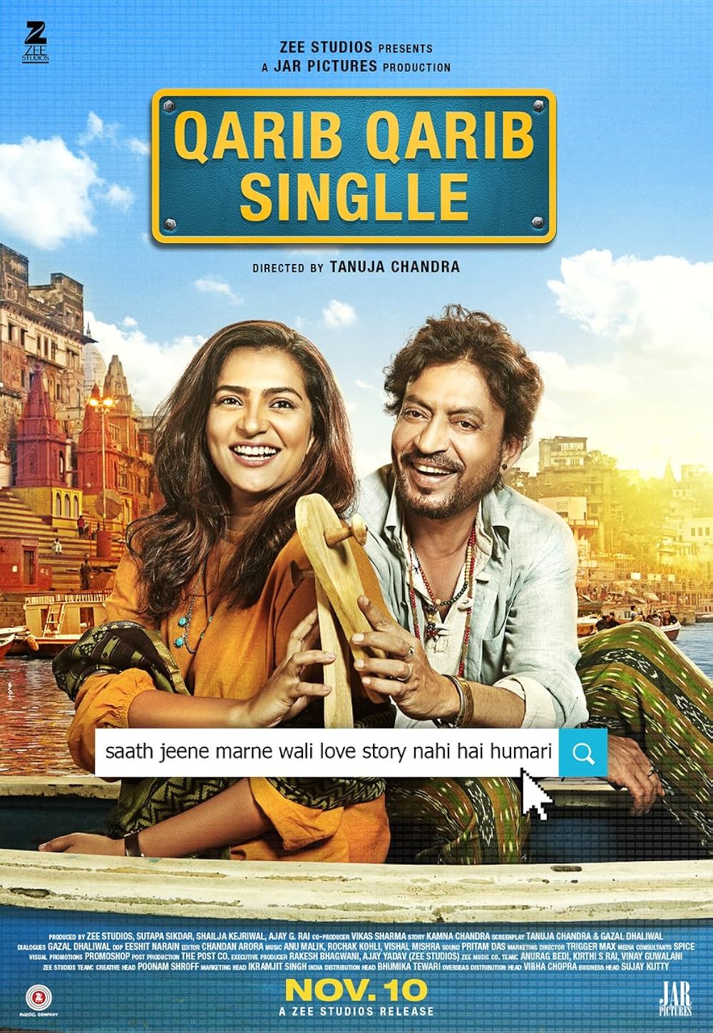 Qarib Qarib Single (2017) 480p HDRip Full Hindi Movie ESubs [500MB]